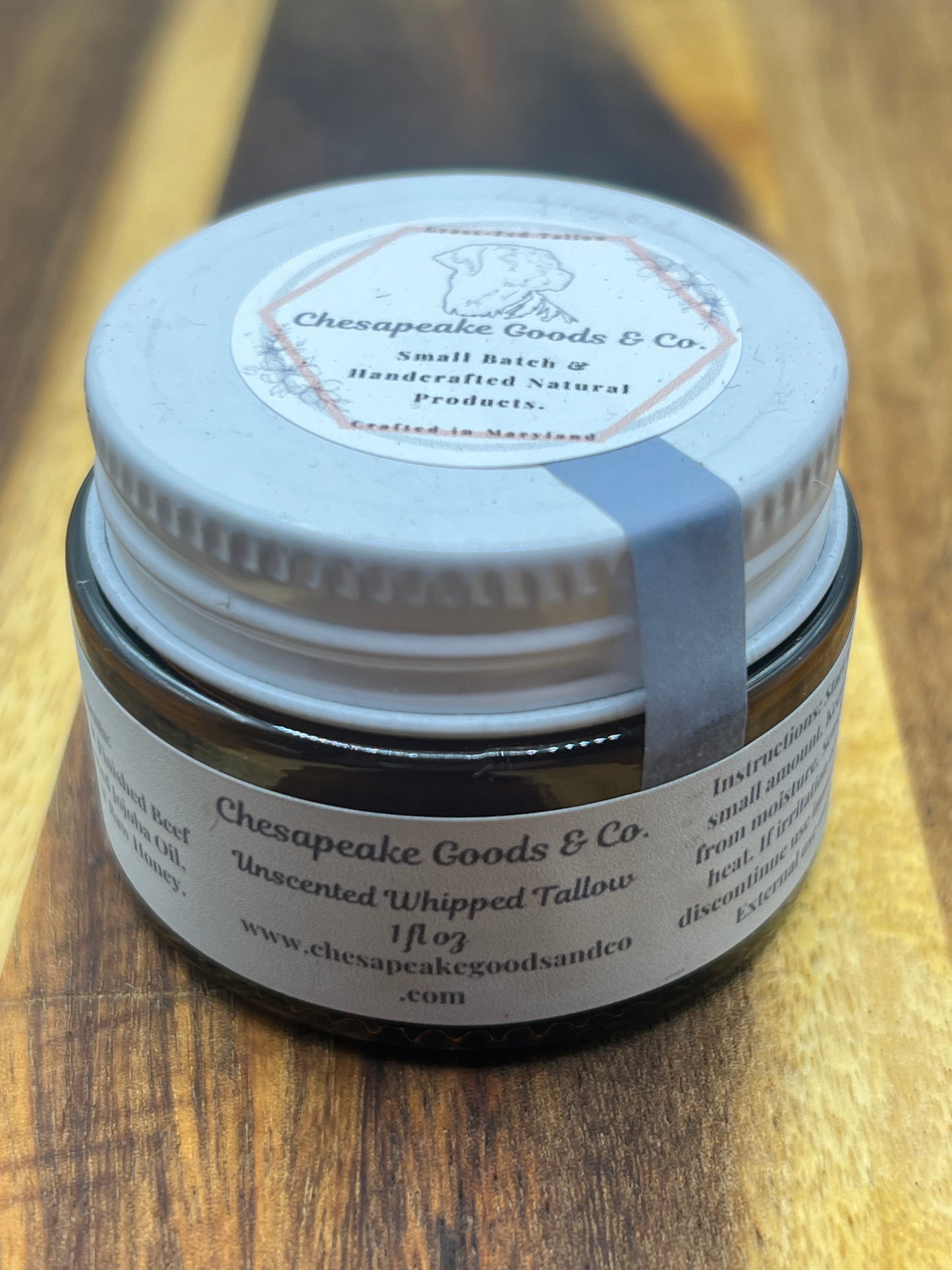 Unscented Whipped Tallow - Jojoba Oil