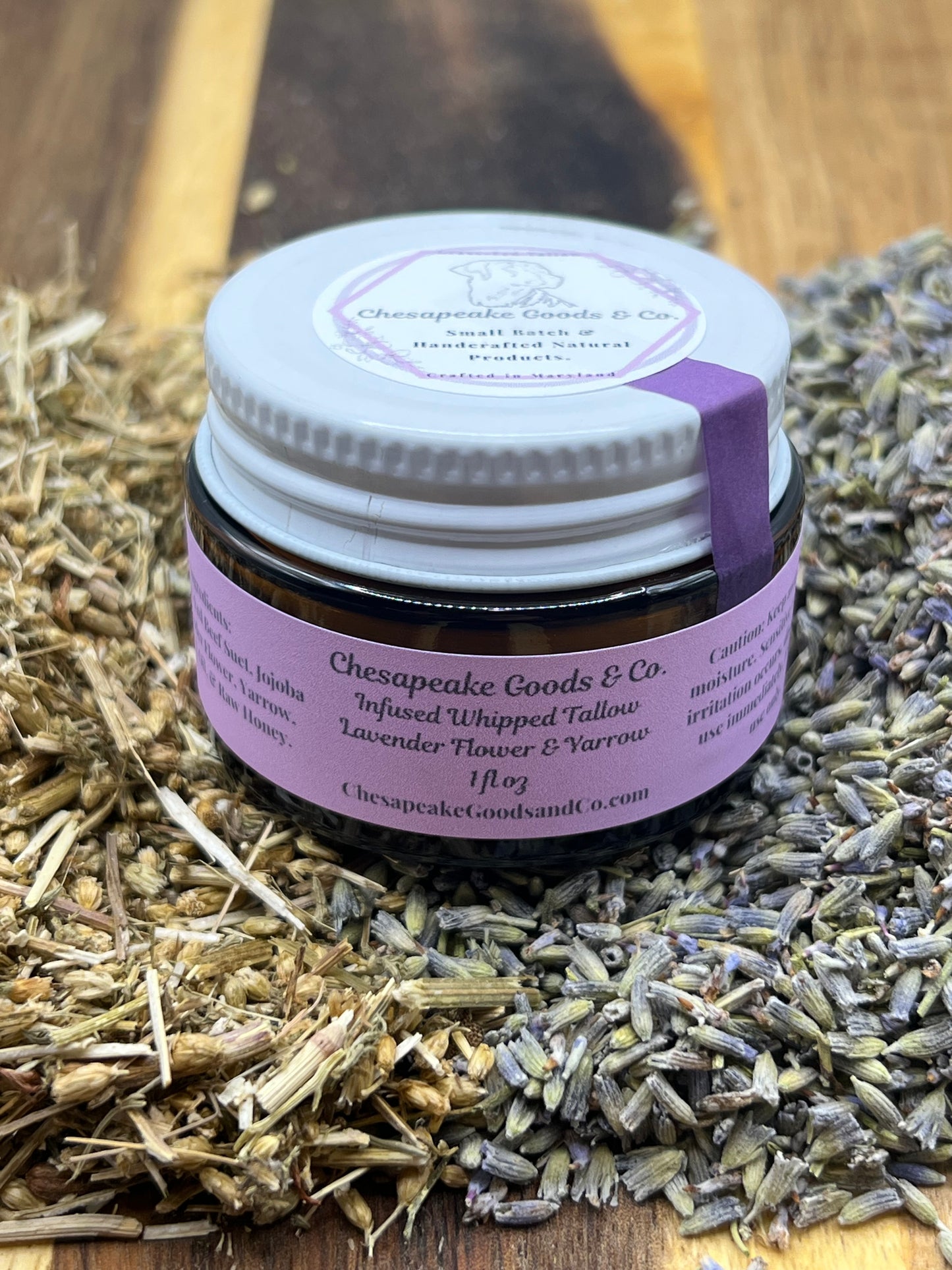 Infused Whipped Tallow | Lavender & Yarrow