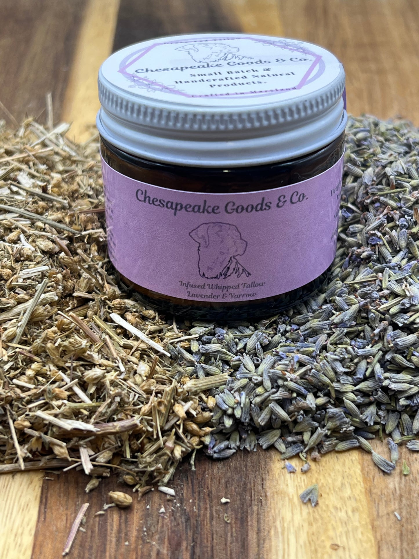 Infused Whipped Tallow | Lavender & Yarrow