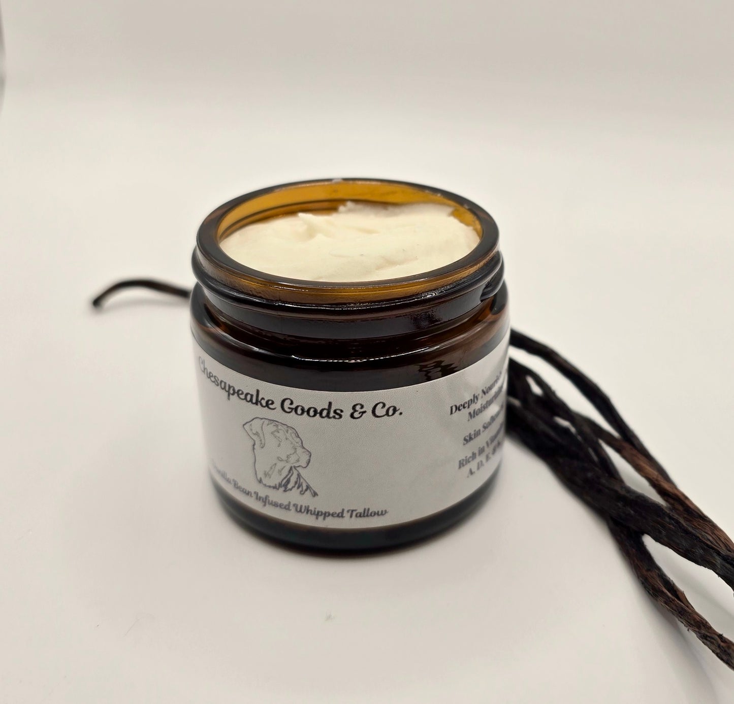 Vanilla Bean Infused Whipped Tallow - Jojoba Oil