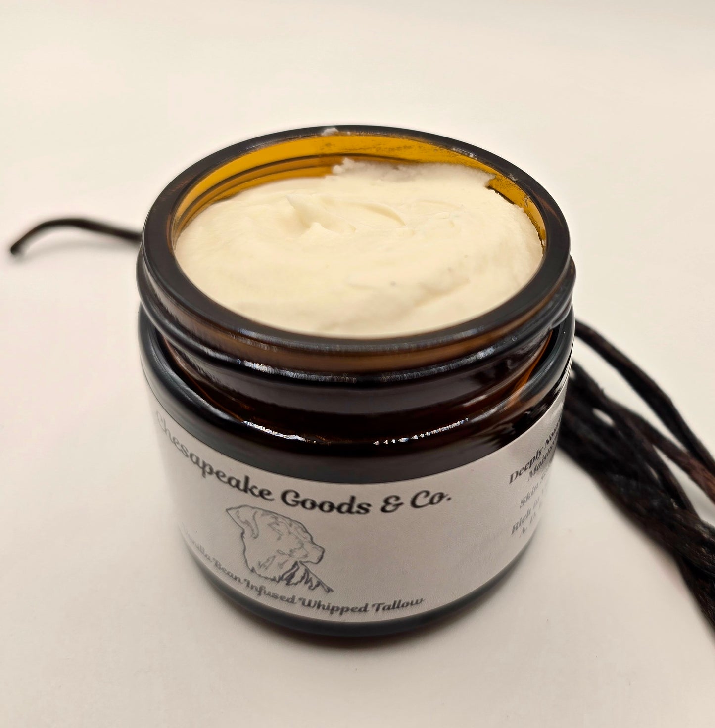 Vanilla Bean Infused Whipped Tallow - Jojoba Oil