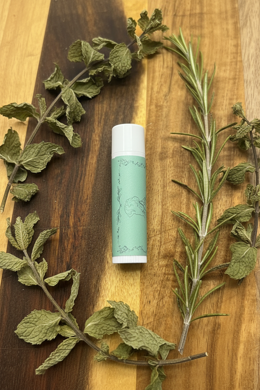 Peppermint & Rosemary Lip Balm