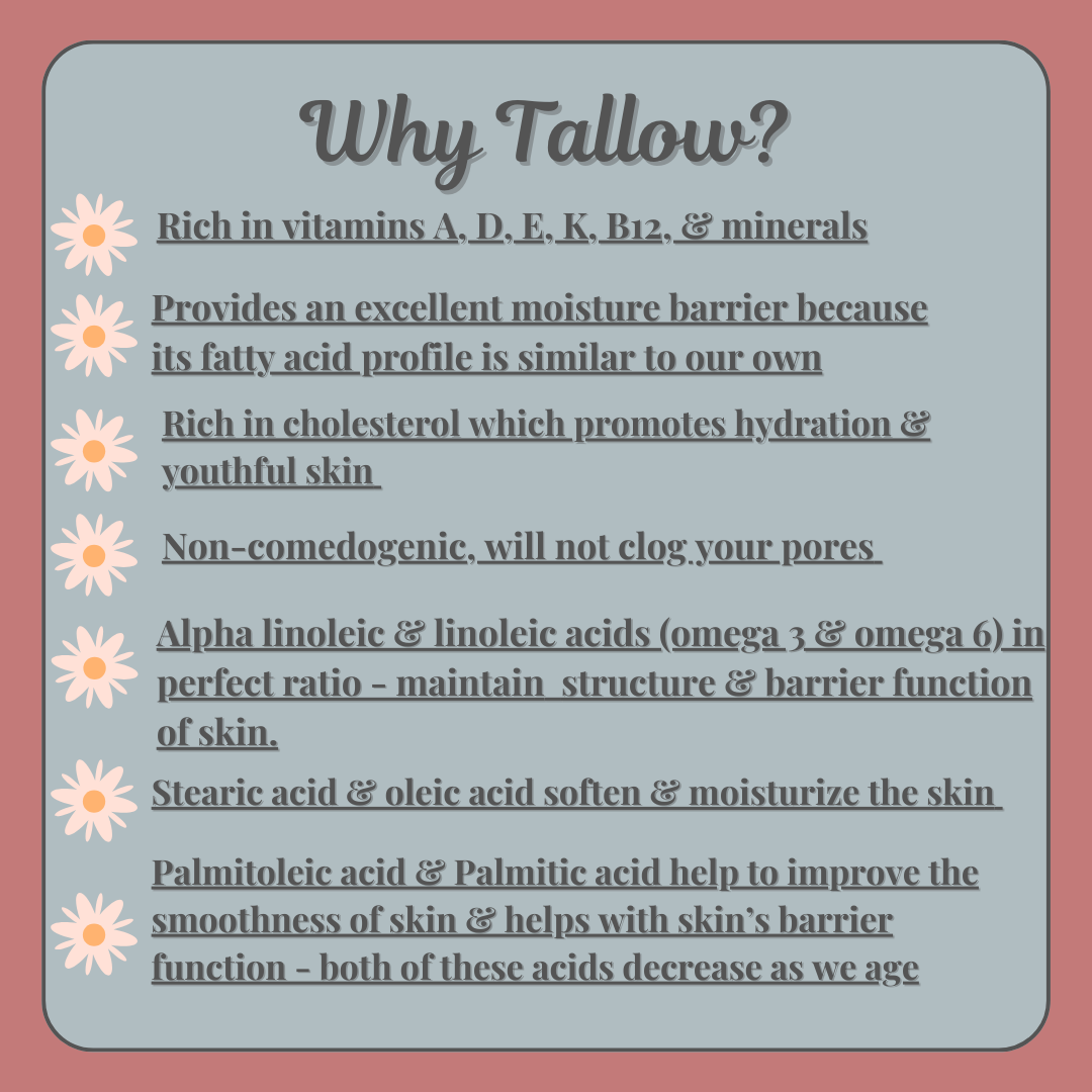 Lightweight Tallow Lotion