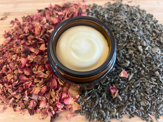 Infused Whipped Tallow | Rose & Green Tea
